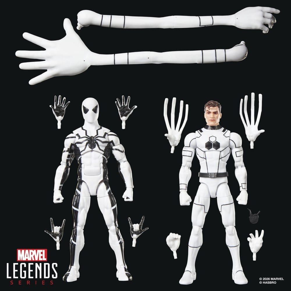 Future Foundation Marvel Legends Action Figure 2-Pack Mister Fantastic & Spider-Man 15 cm