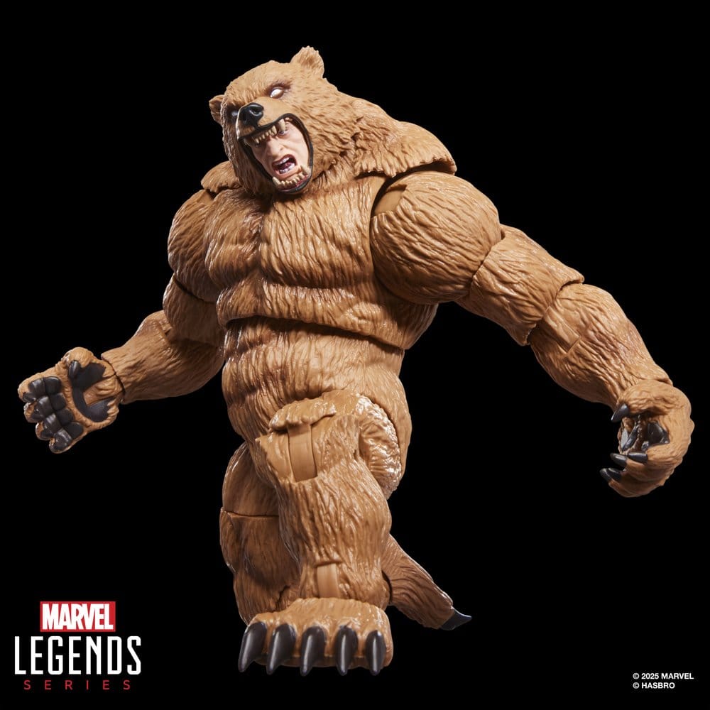 The Amazing Spider-Man Marvel Legends Action Figure Marvel's Grizzly 15 cm