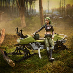 G.I. Joe Classified Series Action Figure and Vehicle Set #194 Zanya and Dreadnok Chameleon (Swamp Skier) 15 cm