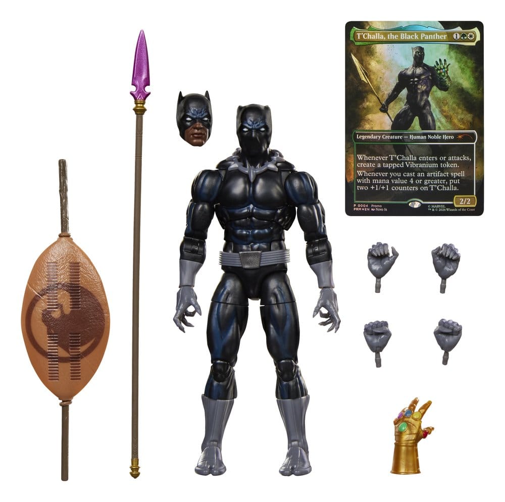 Magic The Gathering: Marvel Super Heroes Marvel Legends Action Figure Black Panther 15 cm