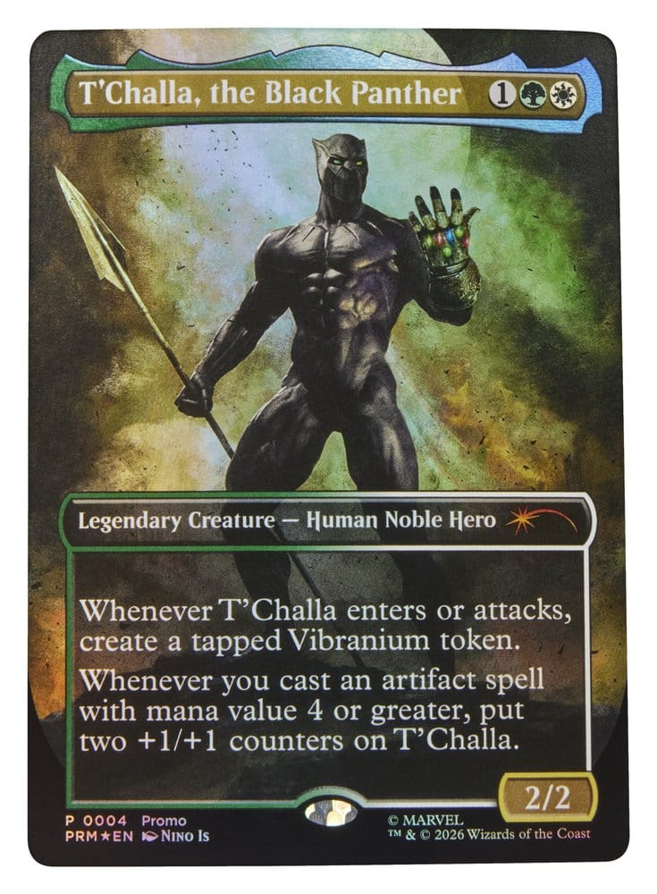 Magic The Gathering: Marvel Super Heroes Marvel Legends Action Figure Black Panther 15 cm