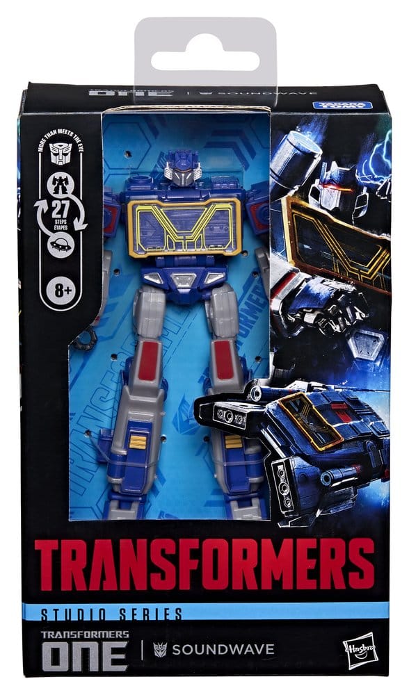 Transformers One Studio Series Deluxe Class Action Figure Soundwave 13 cm
