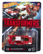Transformers x Hot Wheels Collaborative Deluxe Class Action Figure GT-Scorcher 13 cm