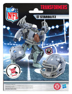 Transformers x NFL Action Figure Dallas Cowboys: Starblitz 14 cm