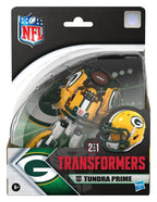 Transformers x NFL Action Figure Green Bay Packers: Tundra Prime 14 cm