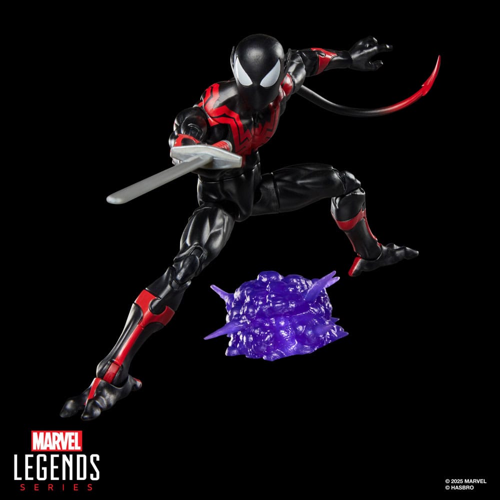 Spider-Man Marvel Legends Retro Action Figure Uncanny Spider-Man (Nightcrawler) 15 cm