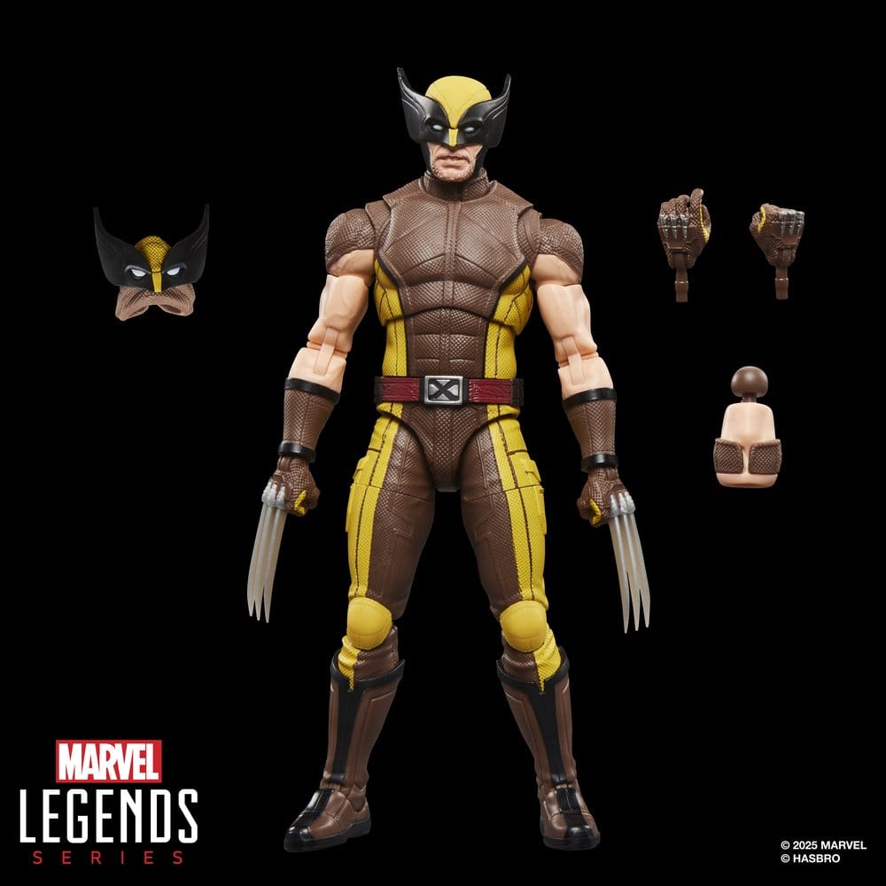 Deadpool & Wolverine Marvel Legends Action Figure Wolverine (Brown Suit) 15 cm