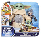 Star Wars: The Mandalorian & Grogu Electronic Action Figure Huggin' Grogu & Anzellan 17 cm