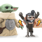 Star Wars: The Mandalorian & Grogu Electronic Action Figure Huggin' Grogu & Anzellan 17 cm