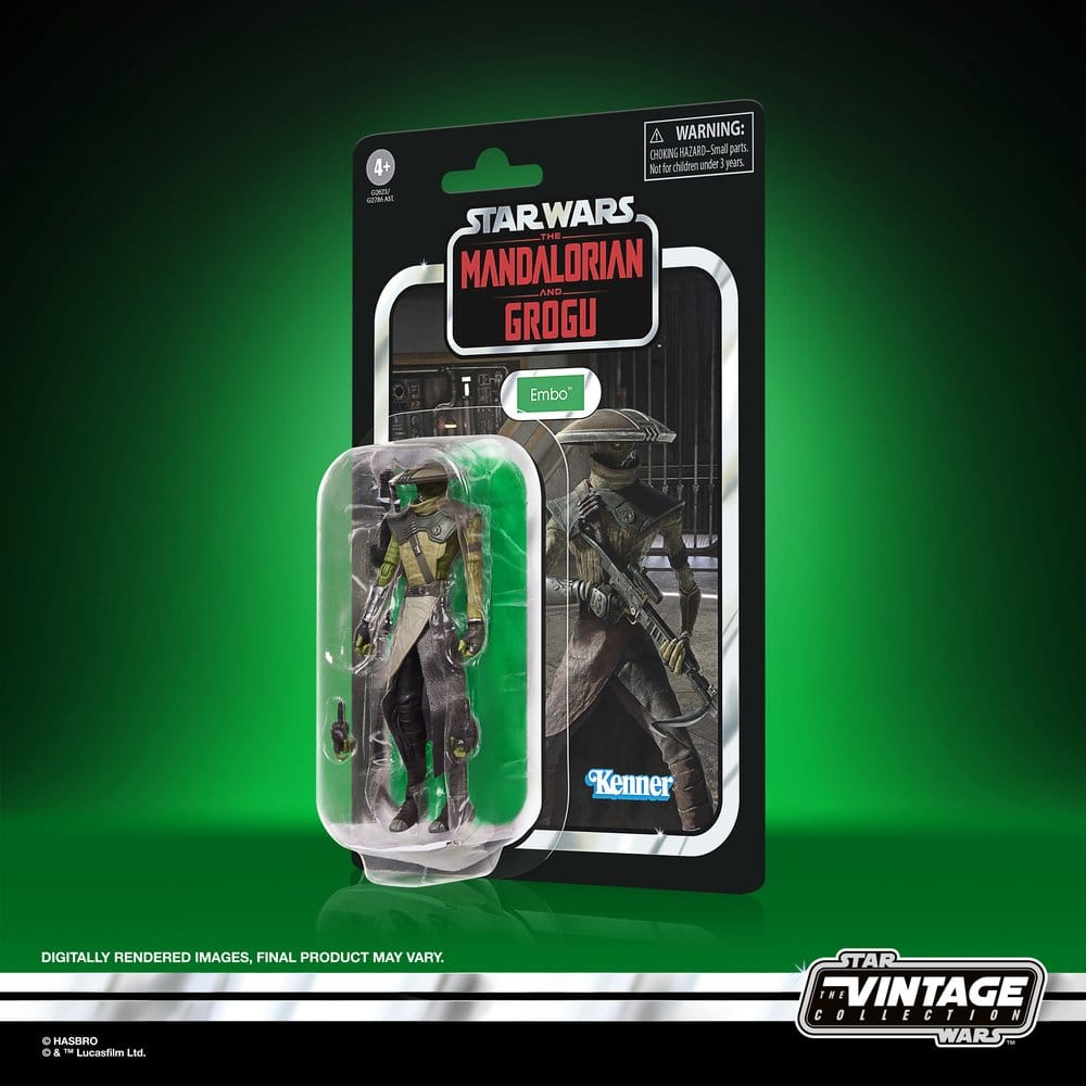 Star Wars: The Mandalorian and Grogu Vintage Collection Action Figure Embo 10 cm