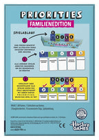 Priorities Card Game Family Edition *German Version*