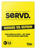 SERVD Card Game Kids vs Parents *German Version*