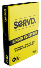 SERVD Card Game Kids vs Parents *German Version*