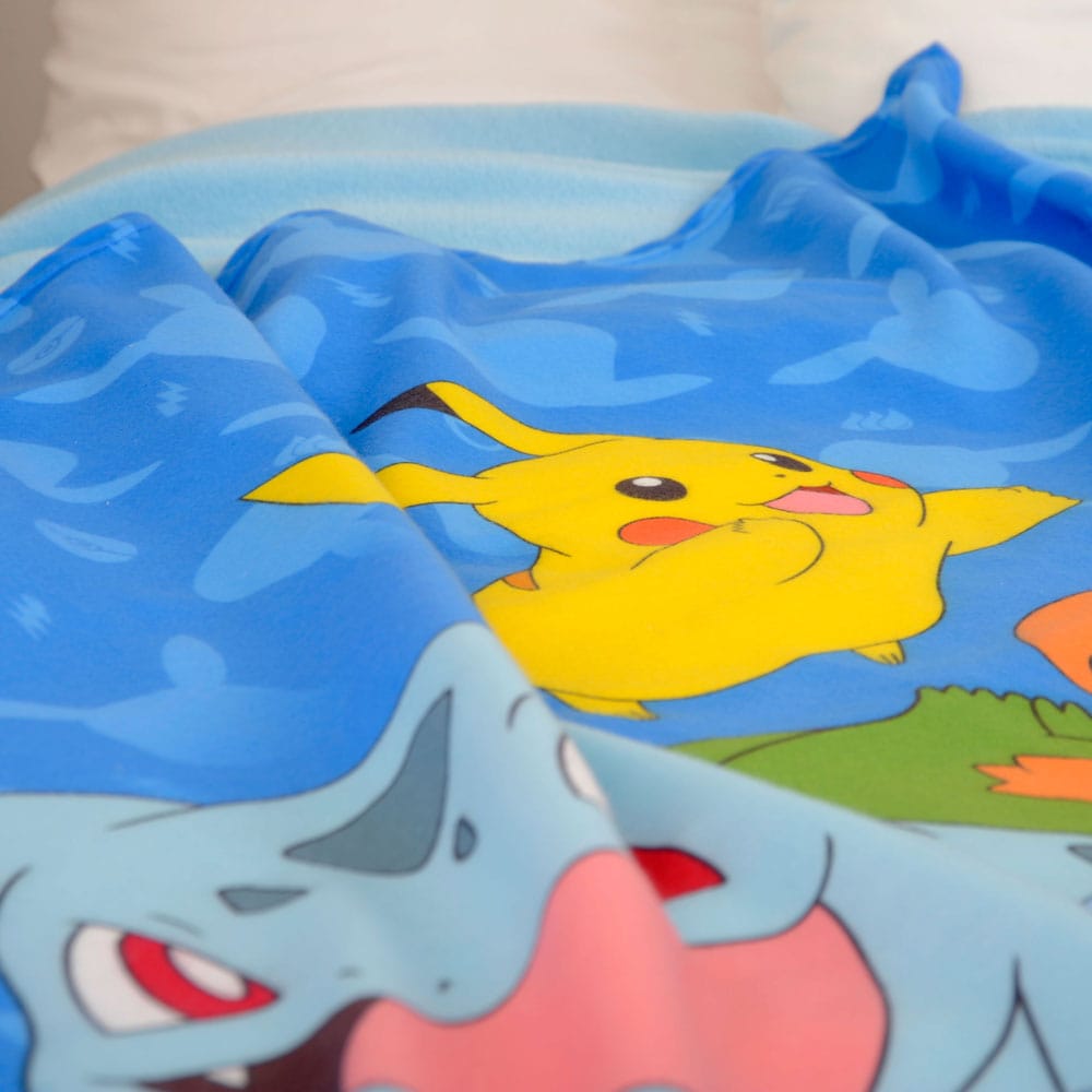 Pokémon Fleece Blanket Starter Pokémon 130 x 160 cm