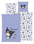 Sanrio Bed Linen Kuromi 135 x 200 cm