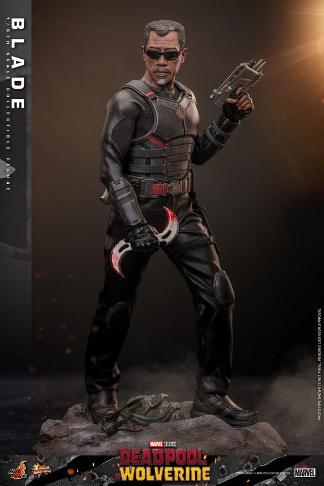 Deadpool & Wolverine Movie Masterpiece Action Figure 1/6 Blade 30 cm