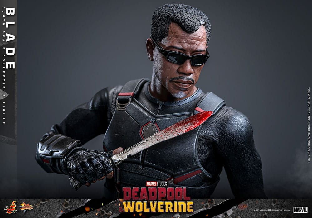 Deadpool & Wolverine Movie Masterpiece Action Figure 1/6 Blade 30 cm