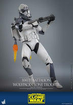 Star Wars The Clone Wars Action Figure 1/6 104th Battalion Wolfpack Clone Trooper Deluxe Version 30 cm