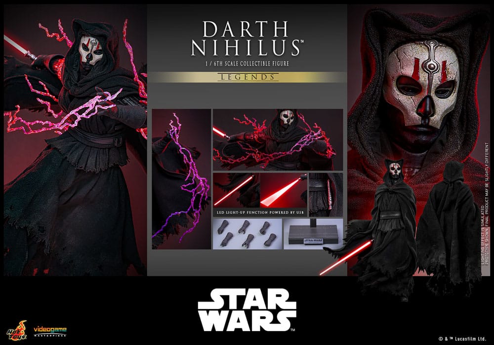 Star Wars Action Figure 1/6 Darth Nihilus 31 cm