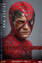 Spider-Man Movie Masterpiece Action Figure 1/6 Spider-Man (Battle Damaged Version) 30 cm