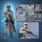 Star Wars: The Mandalorian & Grogu Movie Masterpiece Action Figure Set 1/6 Imperial Remnant AT-RT Driver & AT-RT 60 cm