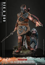 Predator: Badlands Movie Masterpiece Action Figures 2-Pack 1/6 Dek (Bone Bison Armor) and Bud 31 cm