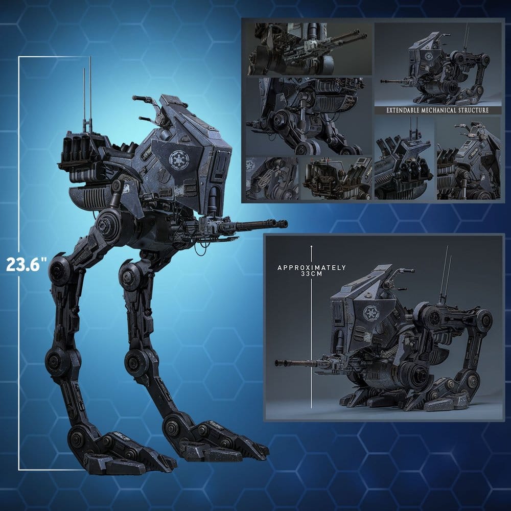 Star Wars: The Mandalorian & Grogu Movie Masterpiece Vehicle 1/6 AT-RT 60 cm