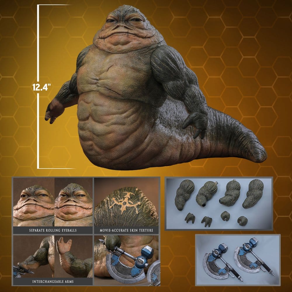 Star Wars Movie Masterpiece Action Figure 1/6 Rotta The Hutt 32 cm