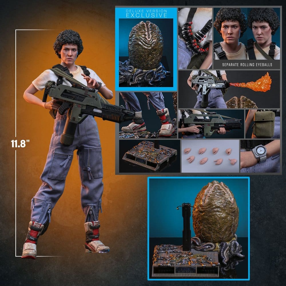 Alien Movie Masterpiece Action Figure 1/6 Ellen Ripley (Deluxe Version) 30 cm