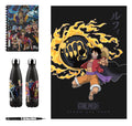 One Piece Aluminum Bottle, Notebook, Blanket, Pen Gift Set