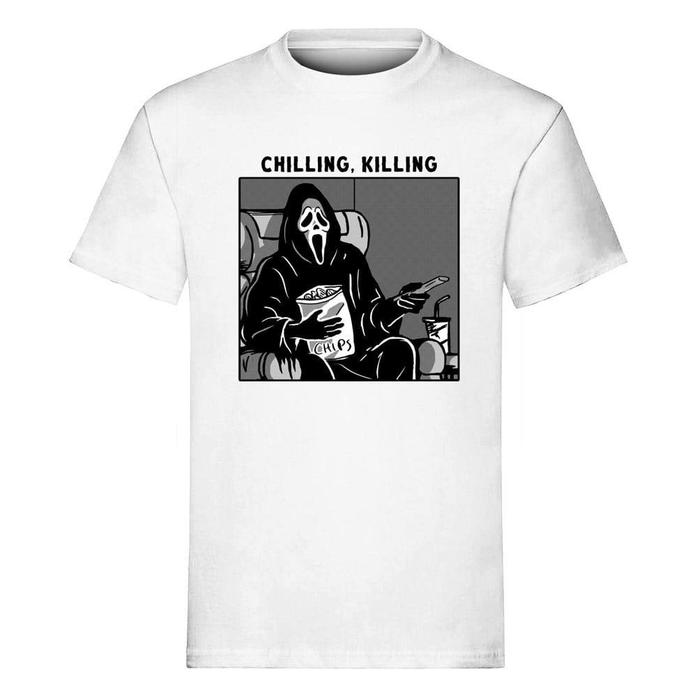 Scream T-Shirt Ghost Face Chilling, Killing Size S