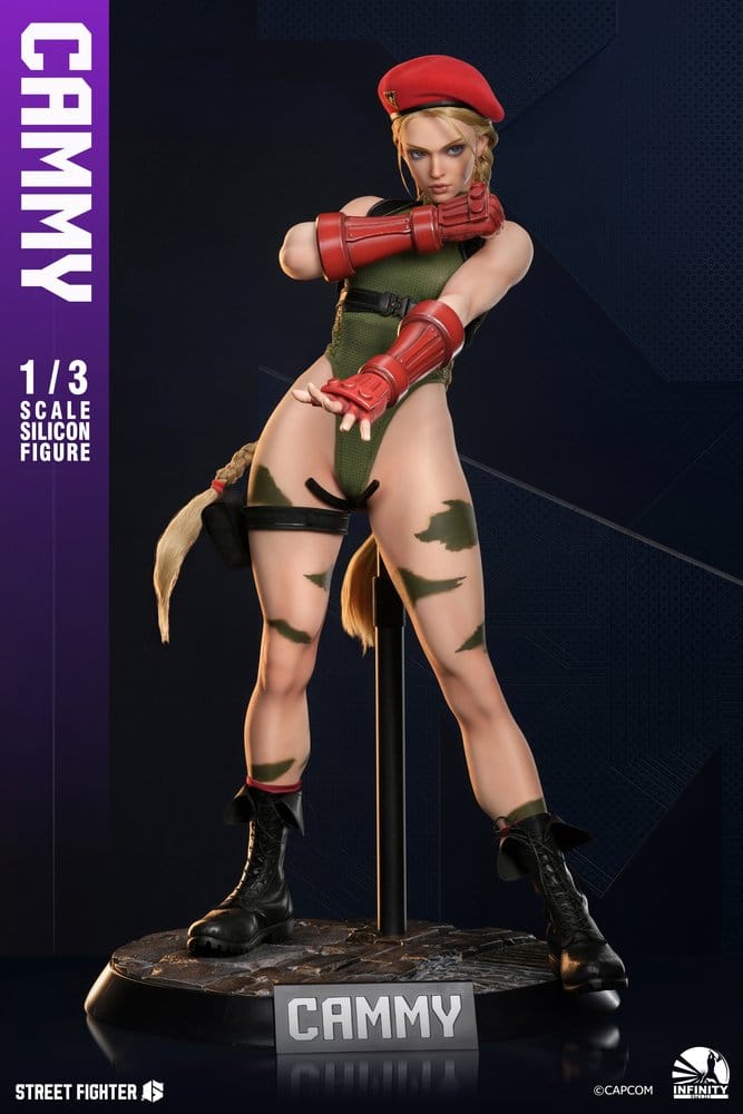 Street Fighter 6 Silicone Action Figure 1/3 Cammy 65 cm