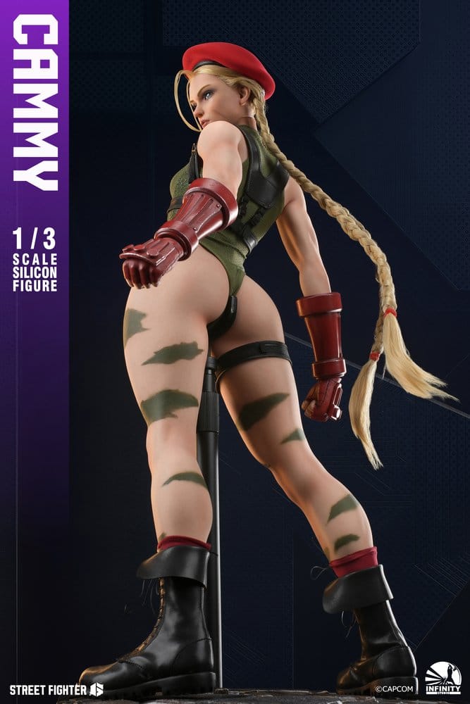 Street Fighter 6 Silicone Action Figure 1/3 Cammy 65 cm