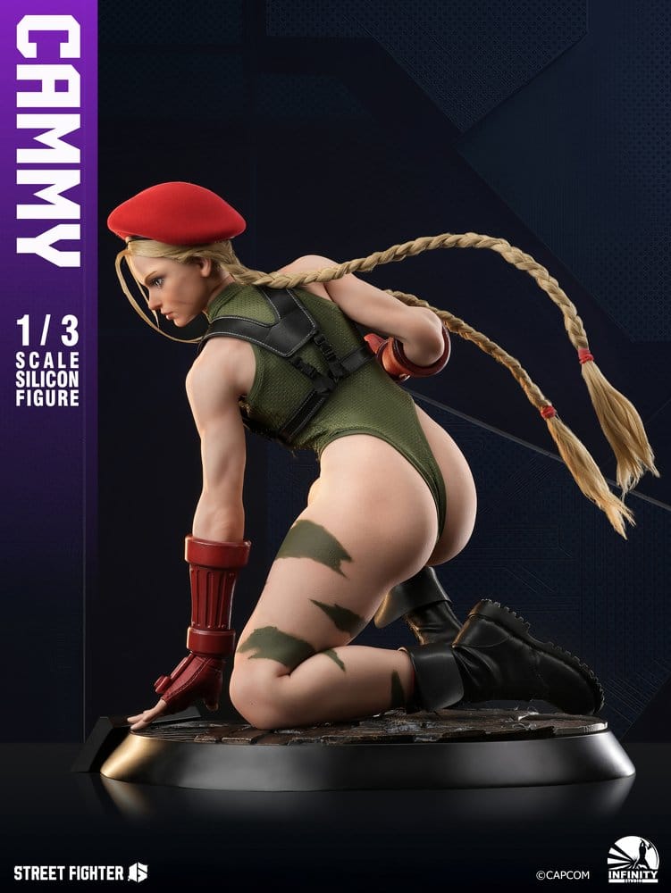 Street Fighter 6 Silicone Action Figure 1/3 Cammy 65 cm
