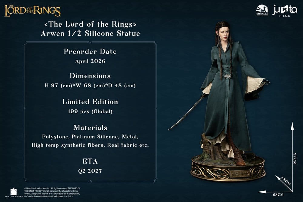 Lord of the Rings Silicone Statue 1/2 Arwen 97 cm
