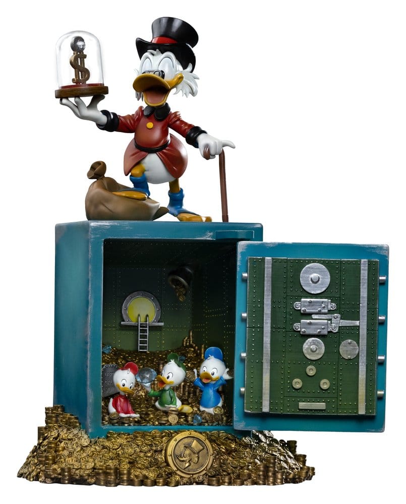 Duck Tales Art Scale Statue 1/10 Uncle Scrooge McDuck and Nephews 30 cm