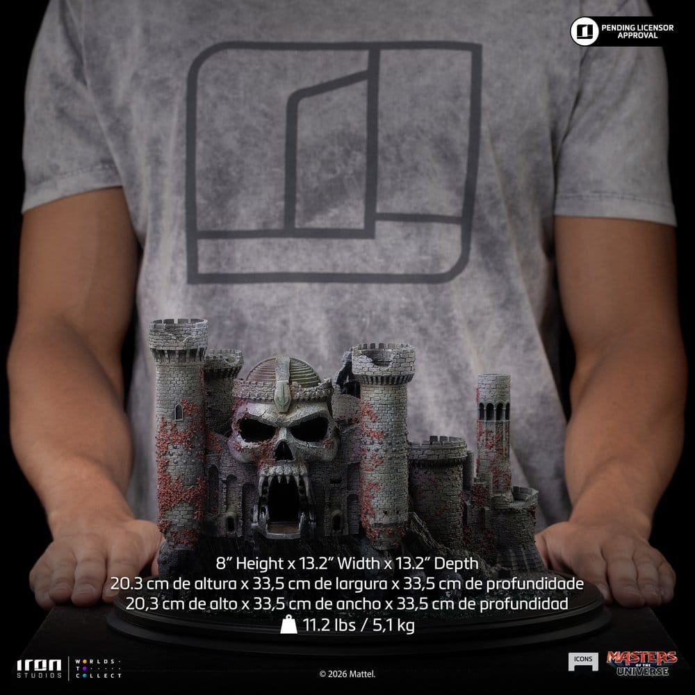 Masters of the Universe Icons Replica Grayskull Castle 20 cm