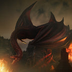 House of the Dragon Icons Statue Caraxes 36 cm