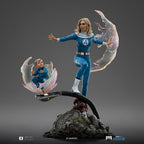 Fantastic Four Art Scale Statue 1/10 Invisible Woman and Franklin 28 cm