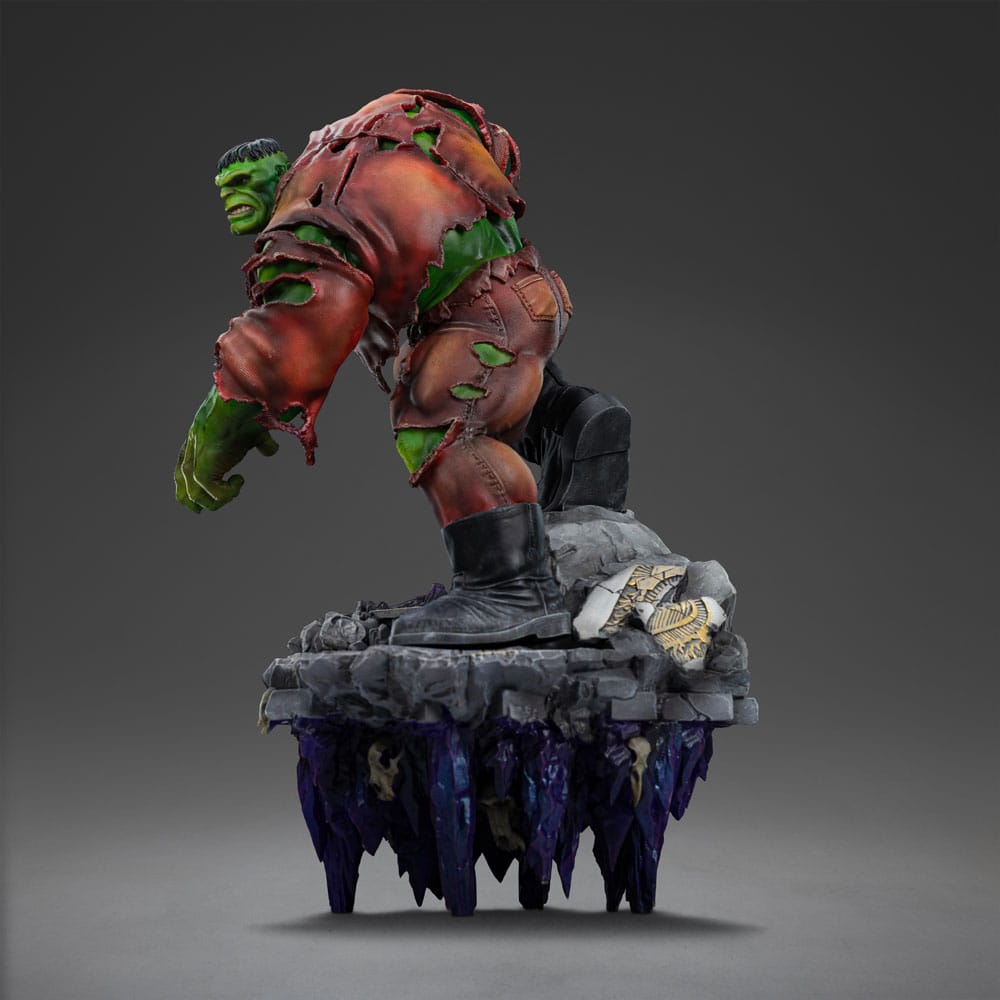 Marvel BDS Art Scale Statue 1/10 Infinity Gauntlet Hulk Deluxe Diorama 32 cm