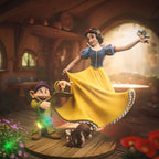 Snow White and the Seven Dwarves Art Scale Statue 1/10 Snow White and Dopey 21 cm