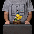 Snow White and the Seven Dwarves Art Scale Statue 1/10 Snow White and Dopey 21 cm