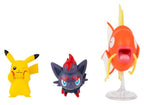Pokémon Battle Figure Action Figures 3-Pack ver. 25 Assortment (4)