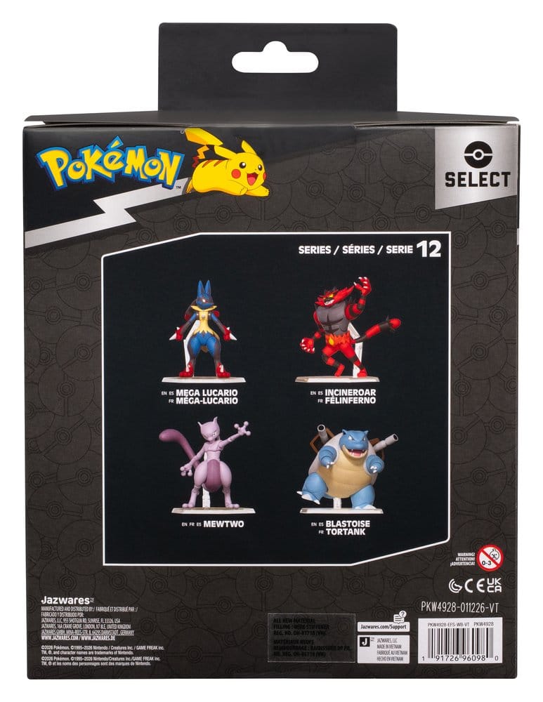 Pokémon Select Super-Articulated Action Figure Mega Lucario