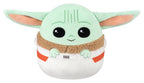 Squishmallows Star Wars Plush Grogu in Carrier 20 cm
