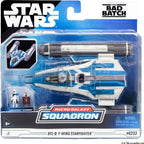 Star Wars Medium Vehicle BTL-B Y-wing Starfighter with Clone Captain Rex 13 cm