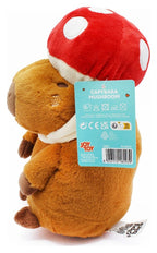 Capybara Plush Figure Mushroom 23 cm