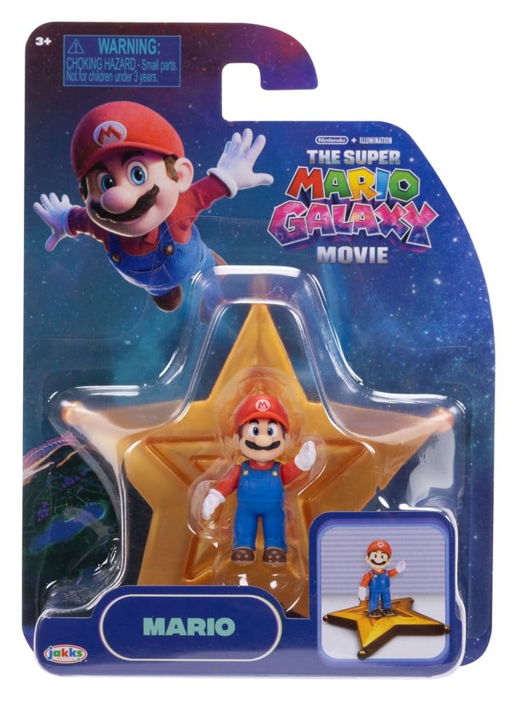 The Super Mario Galaxy Movie Action Figures 4 cm Wave 1 Assortment (12)