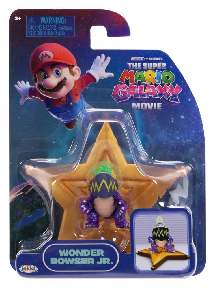 The Super Mario Galaxy Movie Action Figures 4 cm Wave 1 Assortment (12)