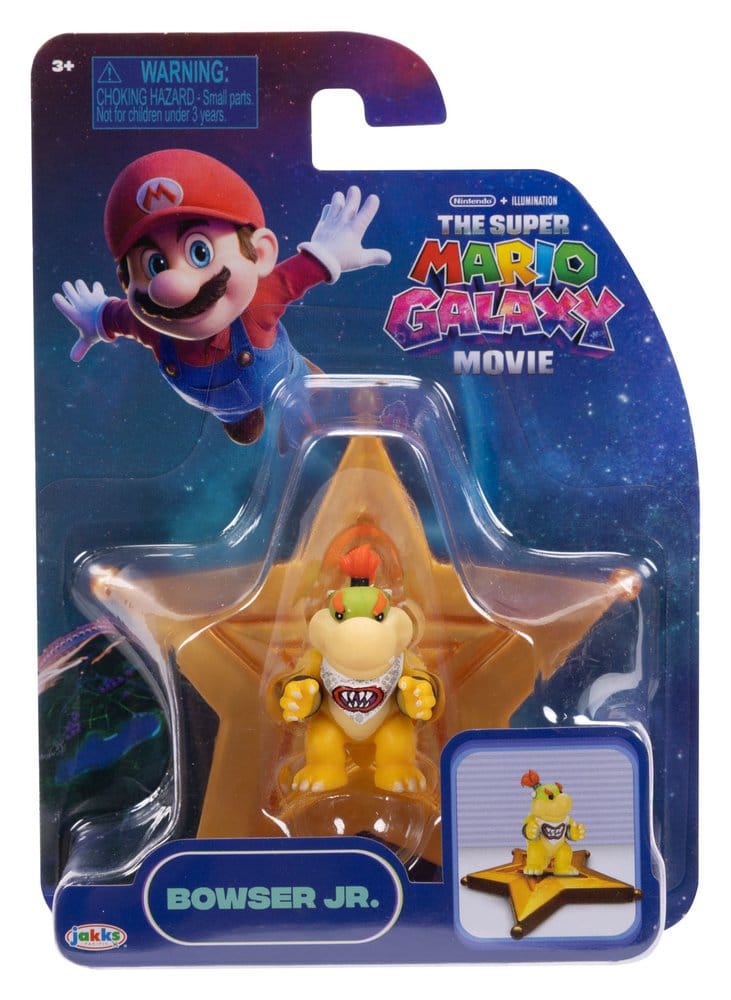 The Super Mario Galaxy Movie Action Figures 4 cm Wave 1 Assortment (12)